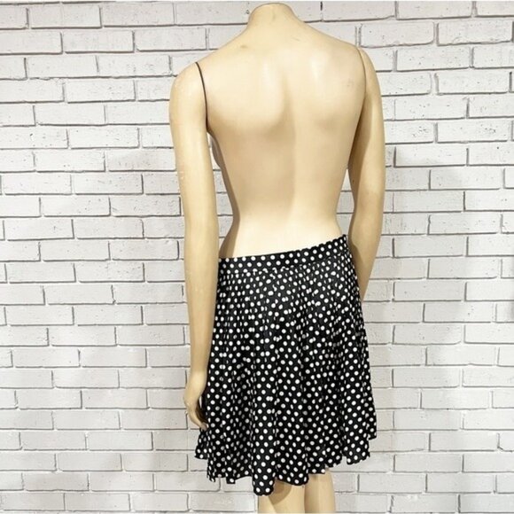 J.Crew Women’s Featherweight Satin Mini Skirt in Dot - Size 6 - Picture 6 of 10
